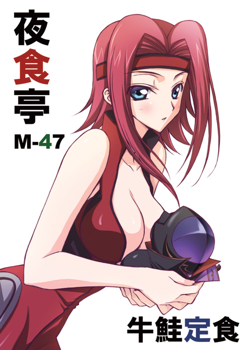kouzuki kallen and zero (code geass) drawn by akazaki_yasuma
