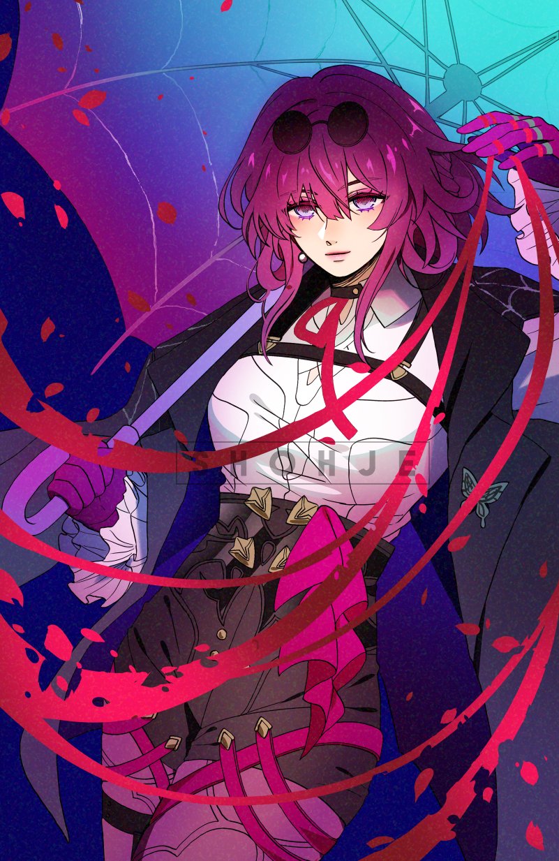 kafka (honkai and 1 more) drawn by shohje