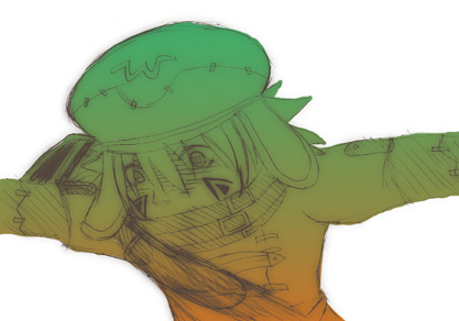 azure kite (.hack// and 1 more) drawn by yuura_shiu