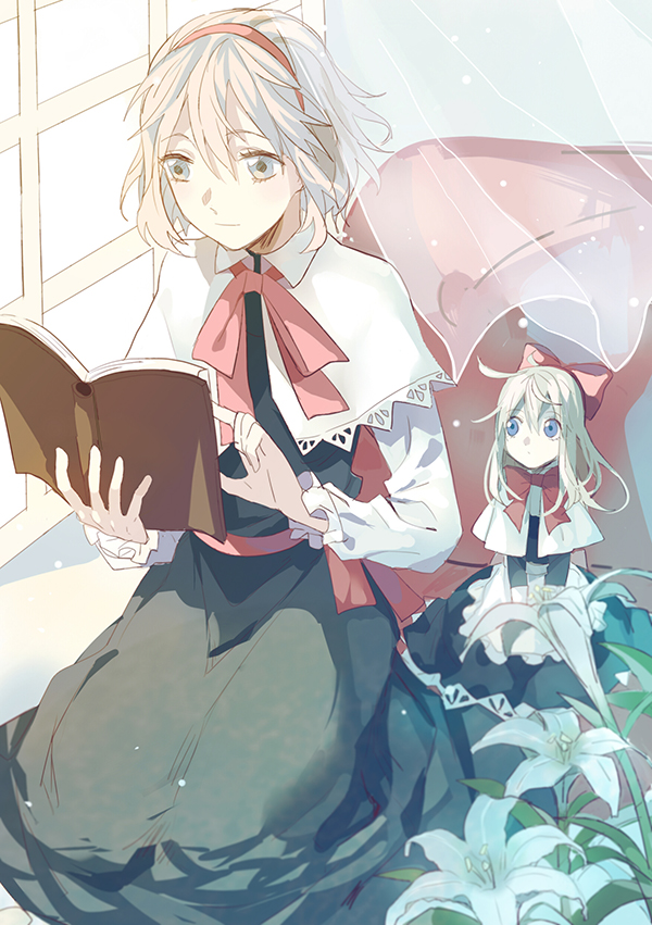 alice margatroid and shanghai doll (touhou) drawn by red_medicine