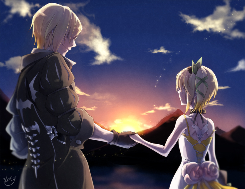 edna and eizen (tales of and 2 more) drawn by akitou_(4078513)