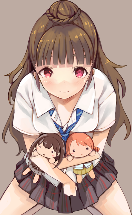 shibuya rin, hojo karen, and kamiya nao (idolmaster and 1 more) drawn by aonaga_heri
