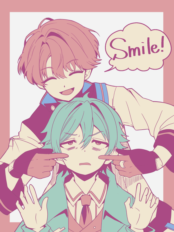 x and oliver fog (reverse:1999) drawn by amanatsu_(amanatu5069)