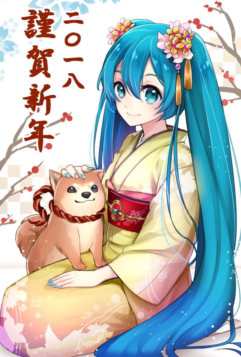 hatsune miku (vocaloid) drawn by mamo_(fortune-mm)