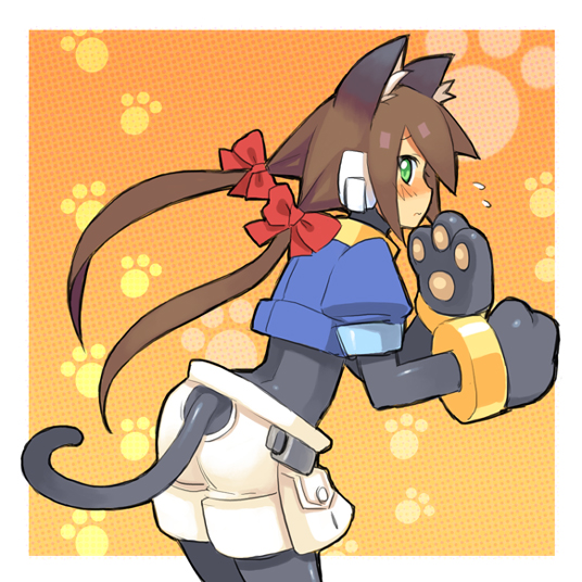aile (mega man and 1 more) drawn by shigehiro_(hiroi_heya)