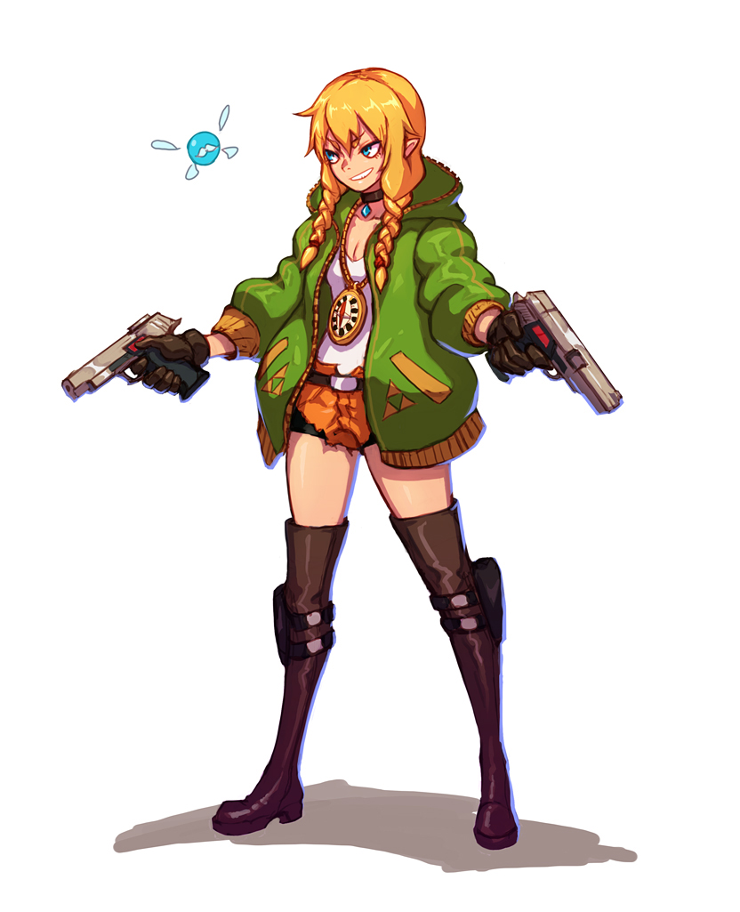 linkle (the legend of zelda and 1 more) drawn by liyart