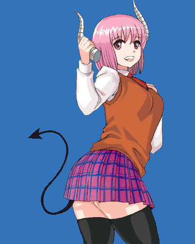 koumoto akane (jitsu wa watashi wa) drawn by matoyama