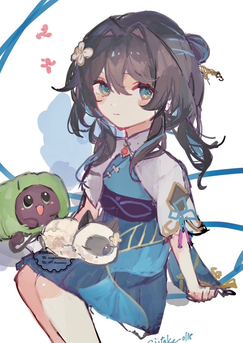 ruan mei (honkai and 1 more) drawn by nonoko_(1k6sx1encx45226)