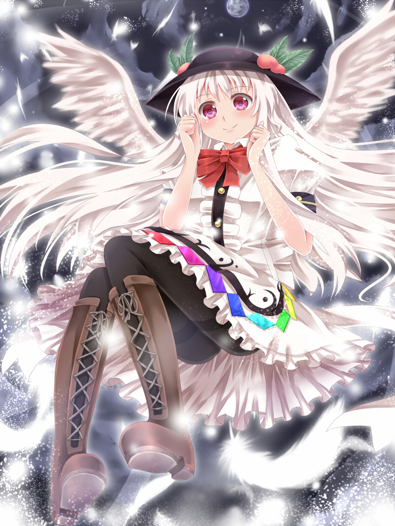 hinanawi tenshi and g-tenko-r (touhou and 1 more) drawn by awai_shiro