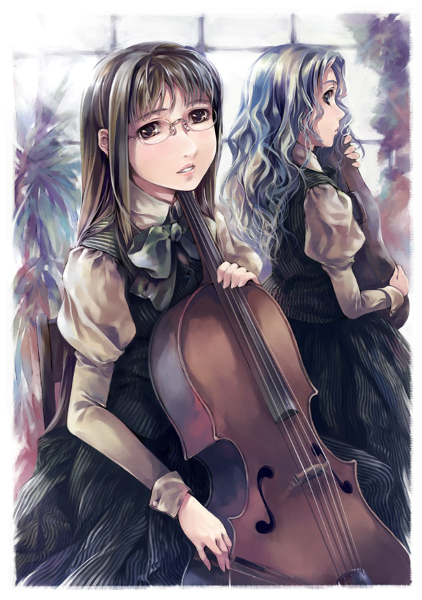 charlotte francia and li shuhua (quartett!) drawn by simosi