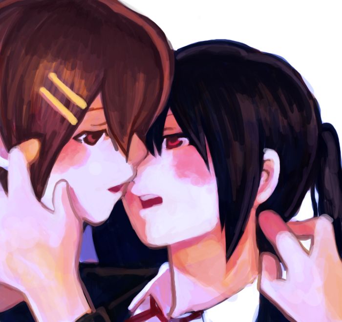 nakano azusa and hirasawa yui (k-on!) drawn by kusaka_yoru