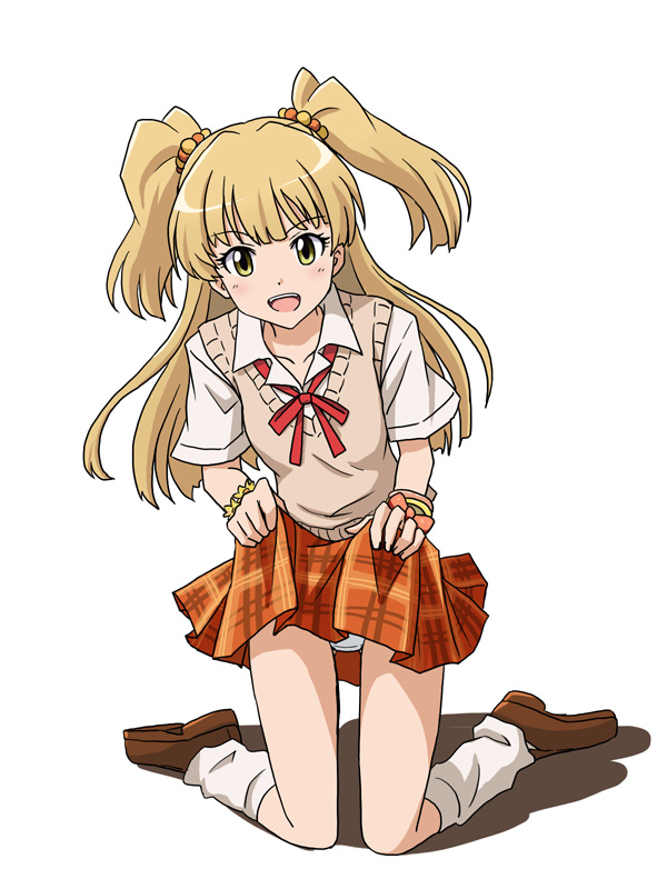 jougasaki rika (idolmaster and 1 more) drawn by lielos