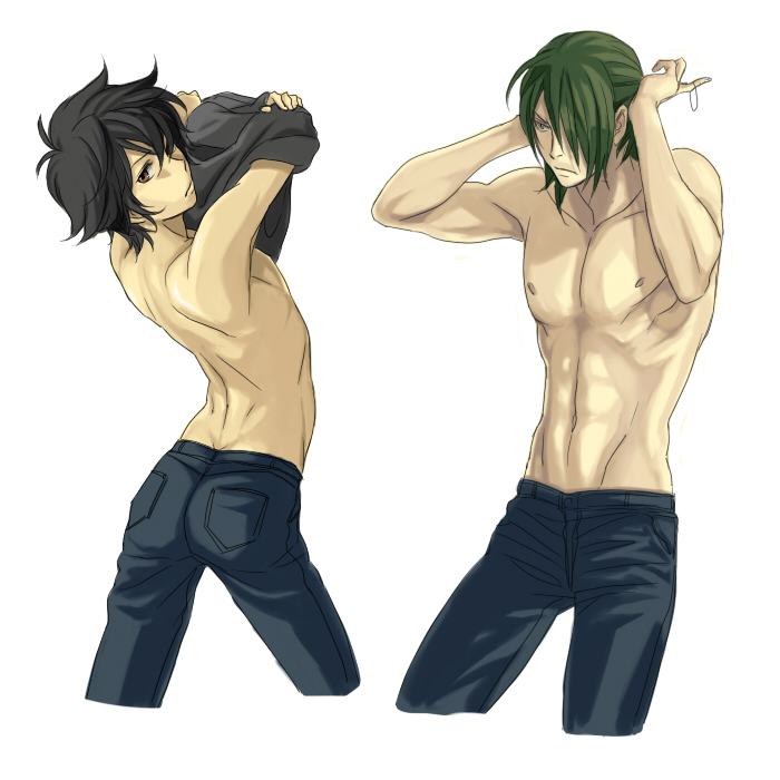 setsuna f. seiei and hallelujah haptism (gundam and 1 more) drawn by sakatsuki