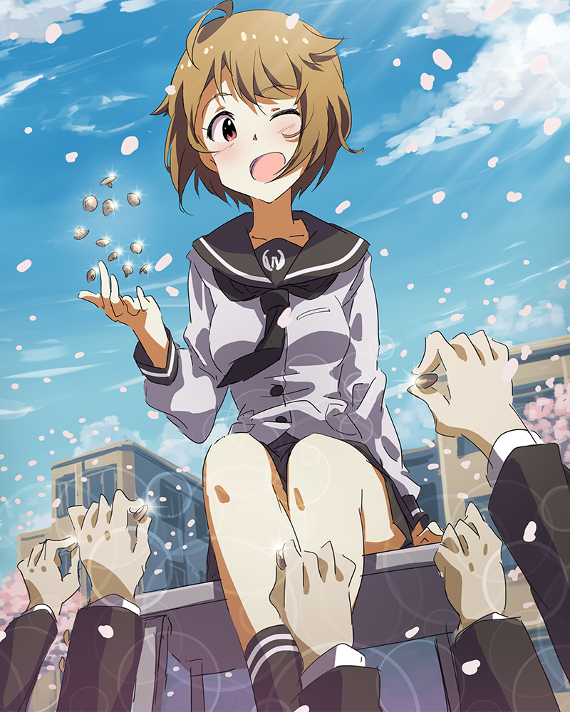 ibuki tsubasa (idolmaster and 1 more) drawn by narumi_nanami