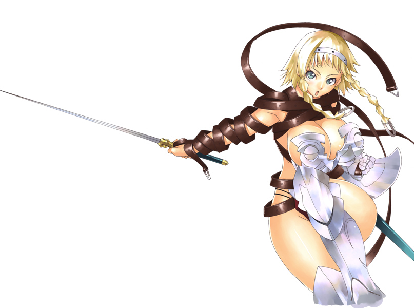 leina and exiled warrior leina (queen's blade) drawn by nakamura_yukitoshi