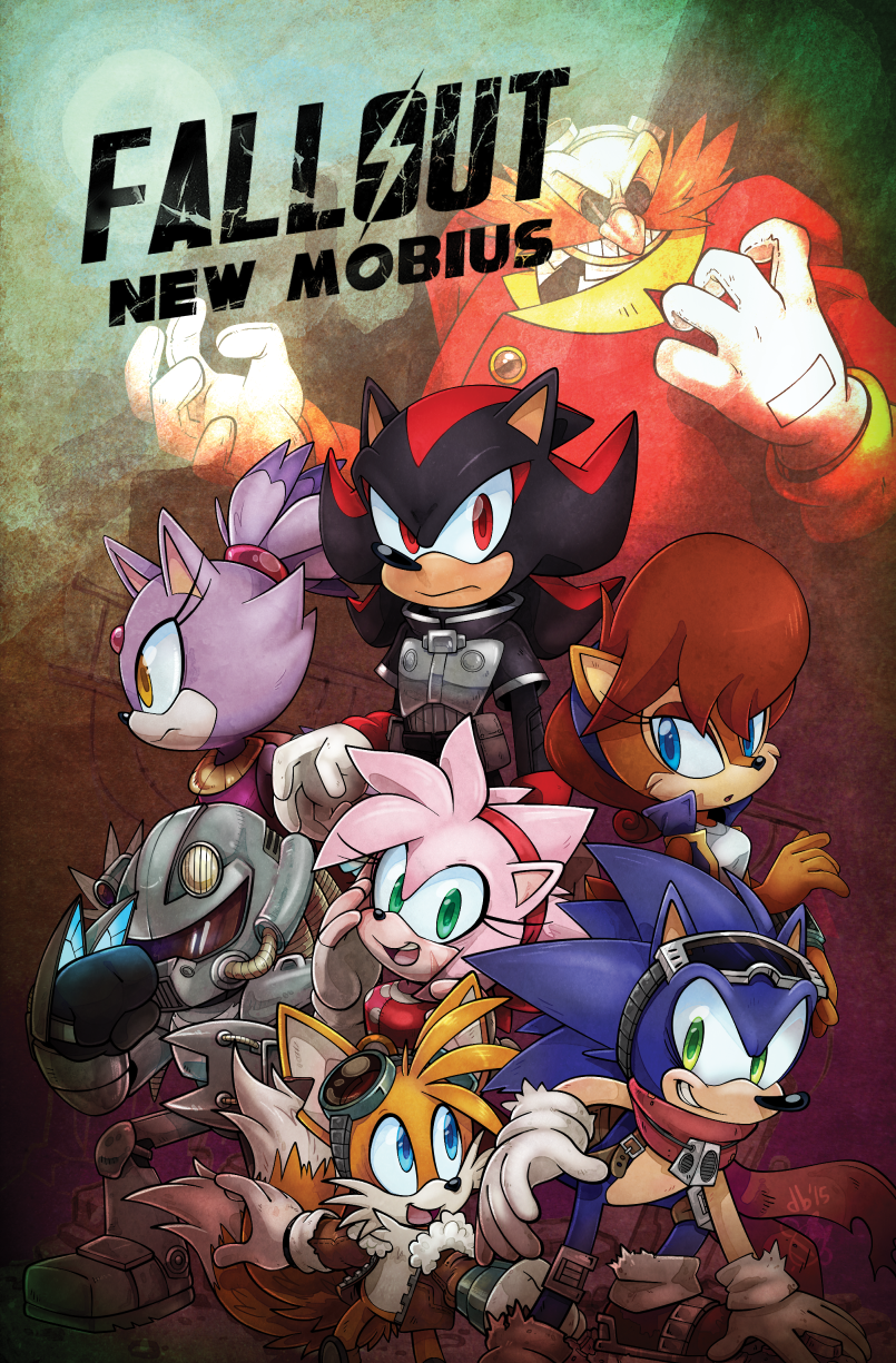 sonic the hedgehog, shadow the hedgehog, amy rose, blaze the cat, tails, and 3 more (sonic and 2 more) drawn by deebs