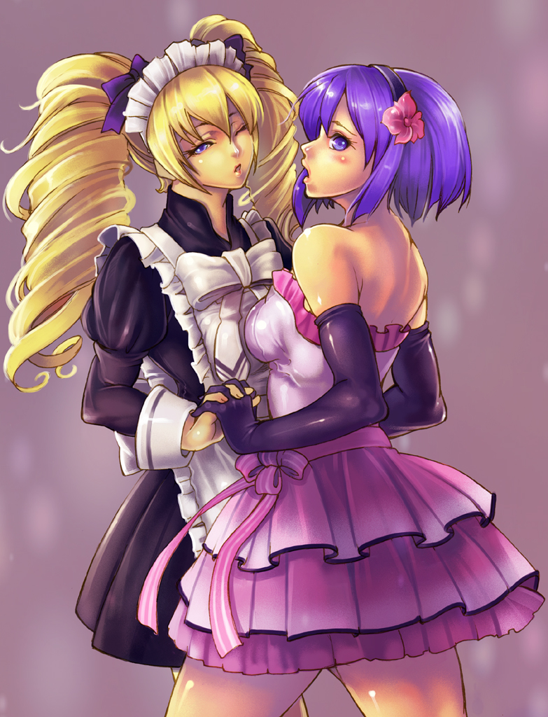 toshiba emi and yuni (bemani and 1 more) drawn by taka_(sanoujo358)