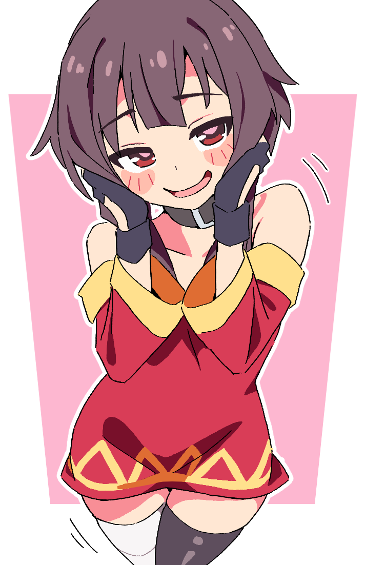 megumin (kono subarashii sekai ni shukufuku wo!) drawn by noyama_takenoko
