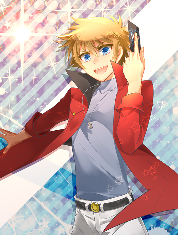 mitsusada kenji (cardfight!! vanguard and 1 more) drawn by hesocha