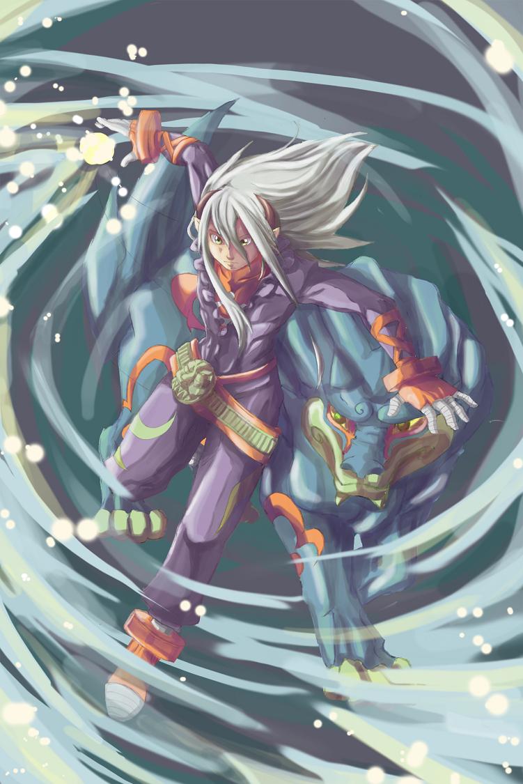 fou-lu and won-qu (breath of fire and 1 more) drawn by himenyuu