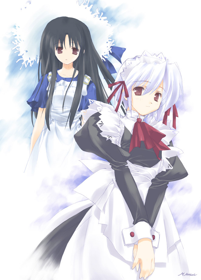 kotonomiya yuki and makino nanami (suigetsu) drawn by mitsumi_misato