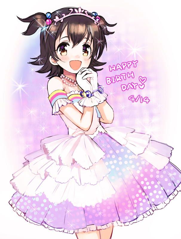 akagi miria (idolmaster and 1 more) drawn by amezawa_koma