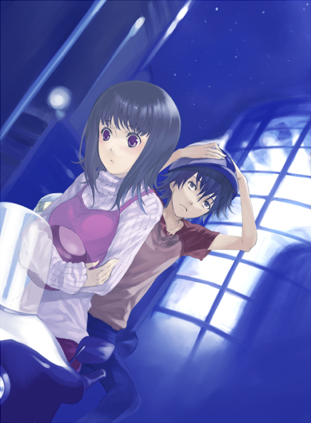 kamijou touma and itsuwa (toaru majutsu no index and 1 more) drawn by tautiki