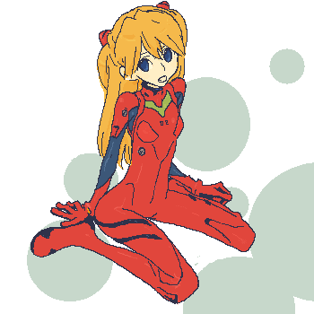 souryuu asuka langley (neon genesis evangelion) drawn by gen_(susono01)