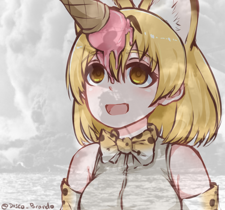 serval (kemono friends) drawn by disco_brando