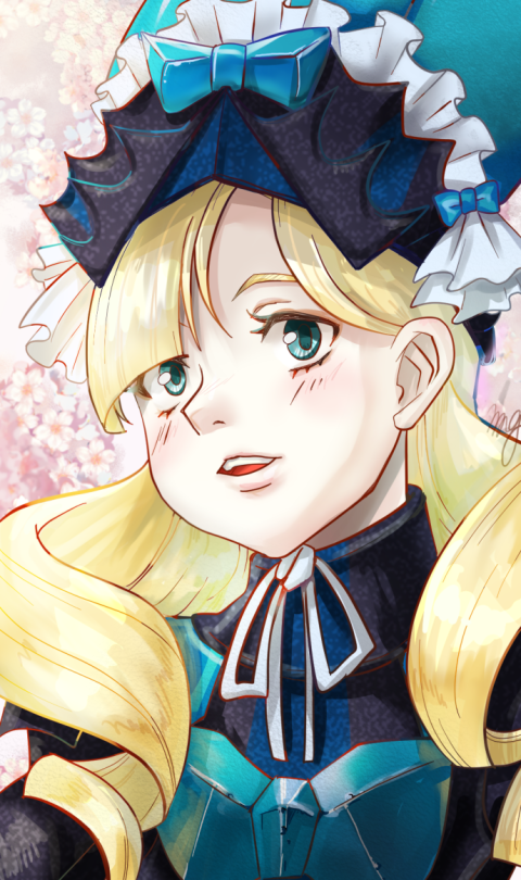 madeline (fire emblem and 1 more) drawn by momongame_17
