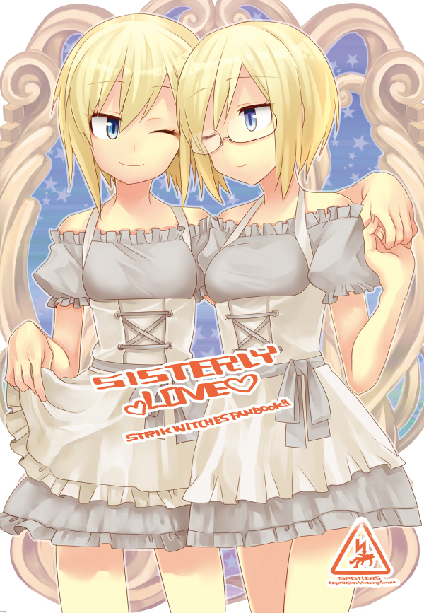 erica hartmann and ursula hartmann (world witches series and 2 more) drawn by yukko