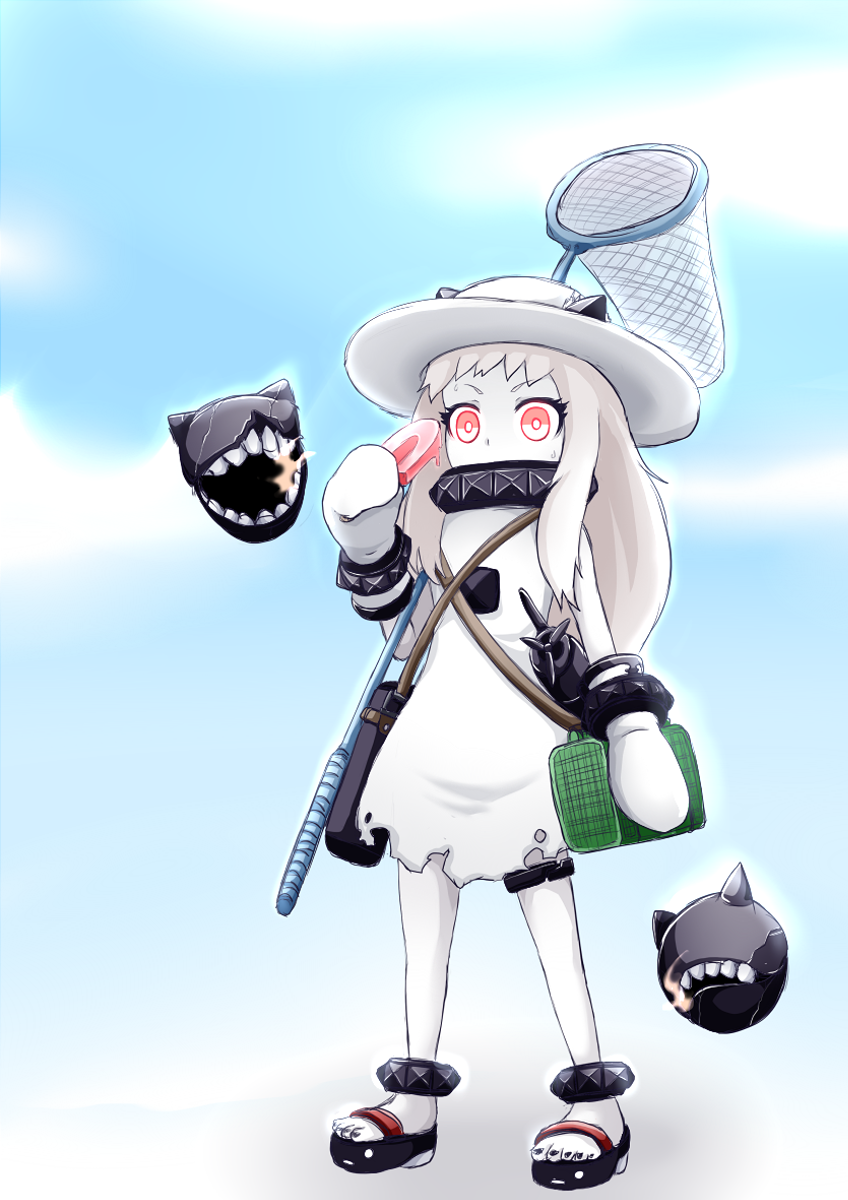 northern ocean princess and enemy aircraft (kantai collection) drawn by ogawa_shou