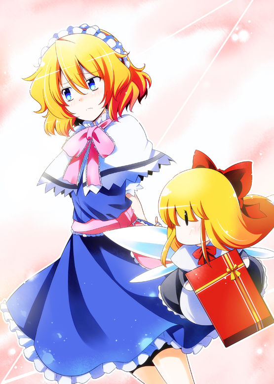 alice margatroid and shanghai doll (touhou) drawn by kiku_hitomoji