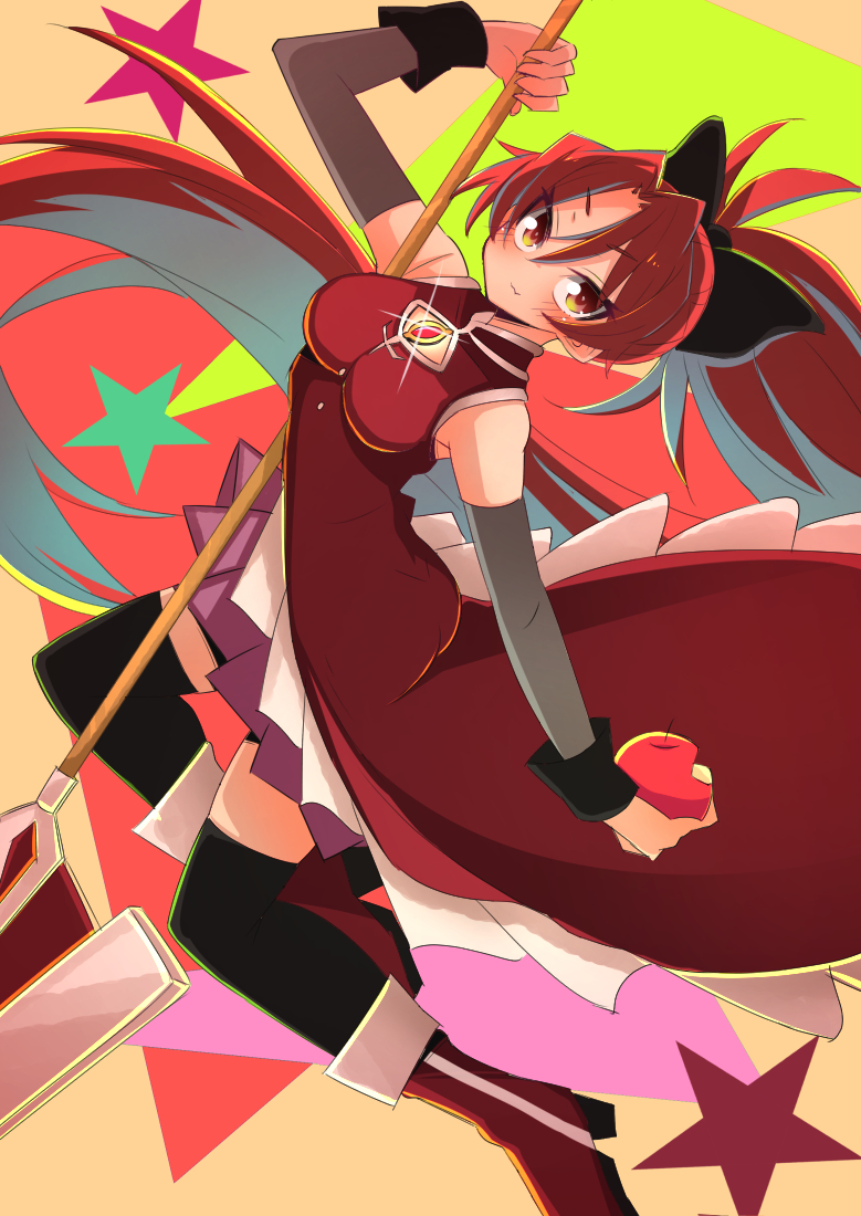 sakura kyoko (mahou shoujo madoka magica) drawn by urei-hibino