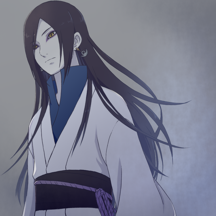 orochimaru (naruto and 1 more) drawn by makidsume