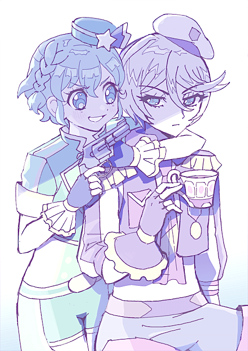 dorothy west and shikyoin hibiki (pretty series and 1 more) drawn by mdr_onj1807