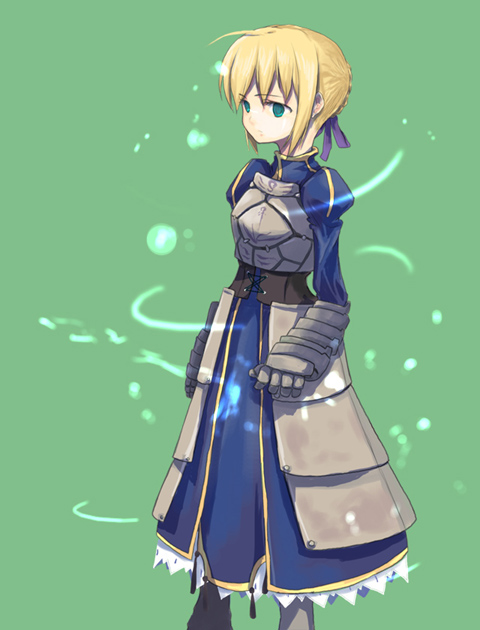 artoria pendragon and saber (fate and 1 more)