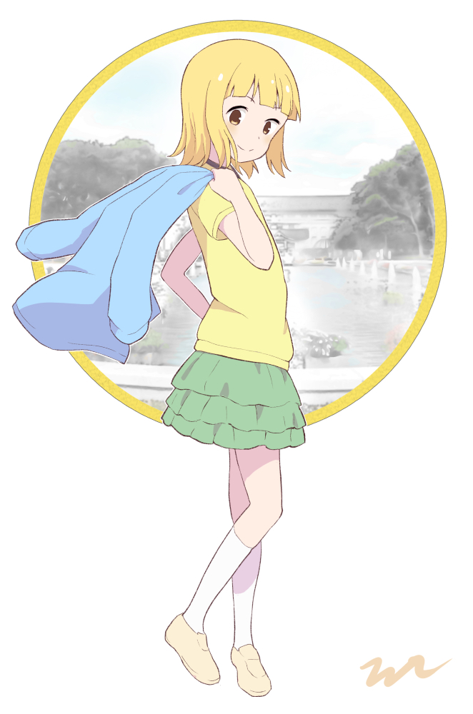 kise saki (mitsuboshi colors) drawn by aayh