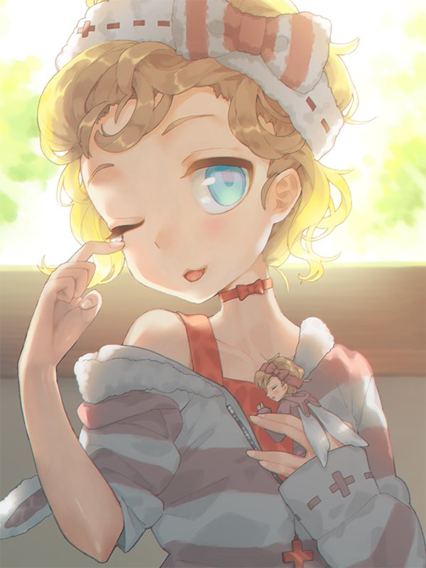 medicine melancholy and su-san (touhou) drawn by cham_(haruiro_kurepasu)