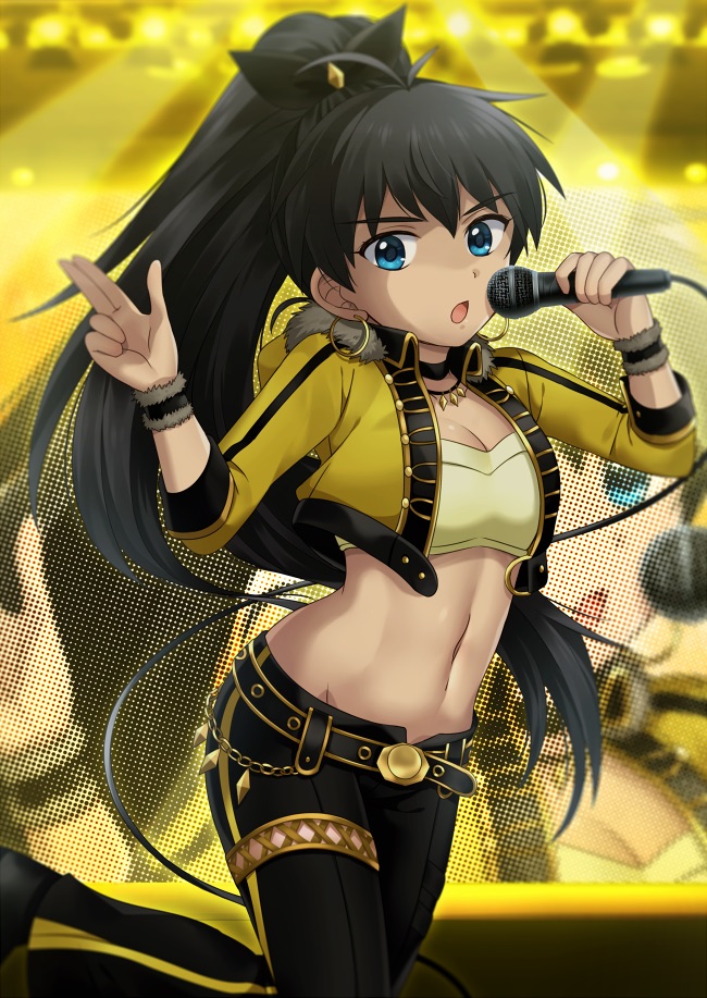ganaha hibiki (idolmaster and 2 more) drawn by hiiringu