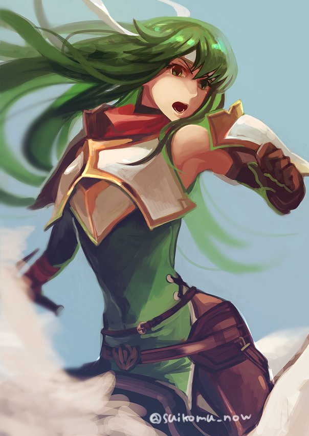 palla (fire emblem and 1 more) drawn by suikomu_now