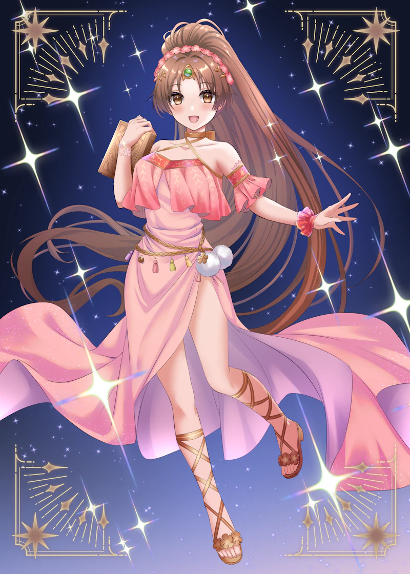 linde (fire emblem and 2 more) drawn by kakiko210