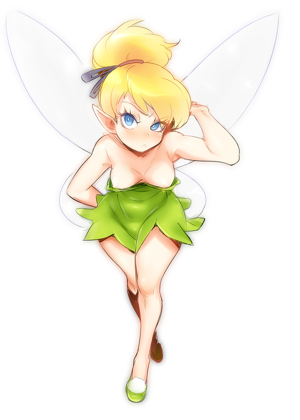 tinker bell (walt disney's peter pan) drawn by naso4