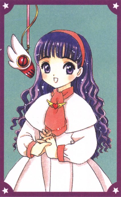 daidouji tomoyo (cardcaptor sakura) drawn by clamp_(circle)