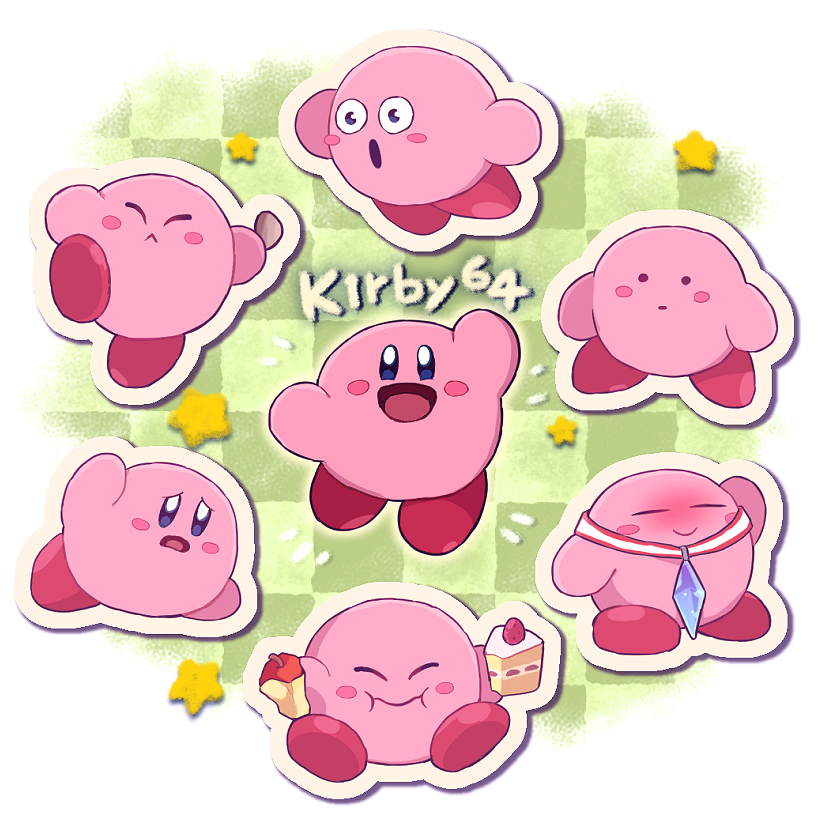 kirby (kirby and 1 more) drawn by chiimako