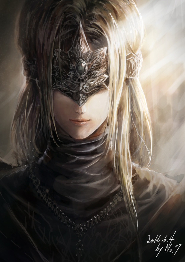 fire keeper (dark souls and 2 more) drawn by seven_(shijima)