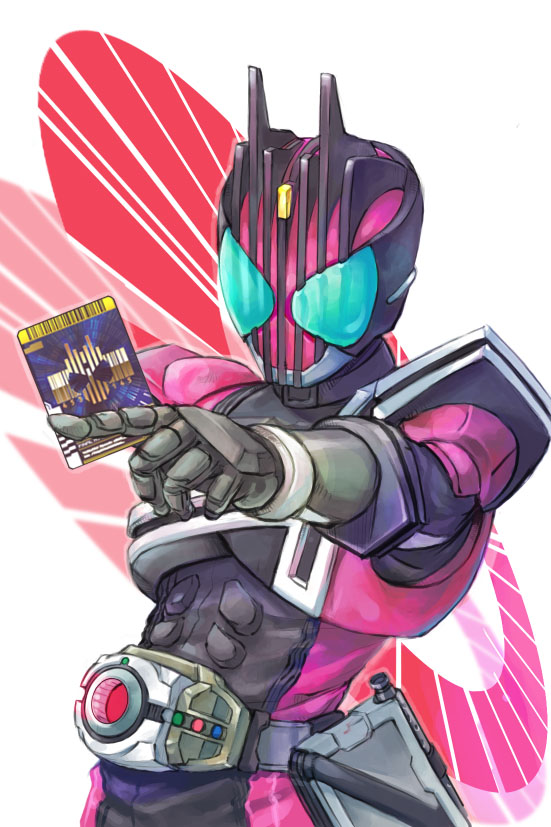 kamen rider decade (kamen rider and 1 more) drawn by ojisan_bosatsu