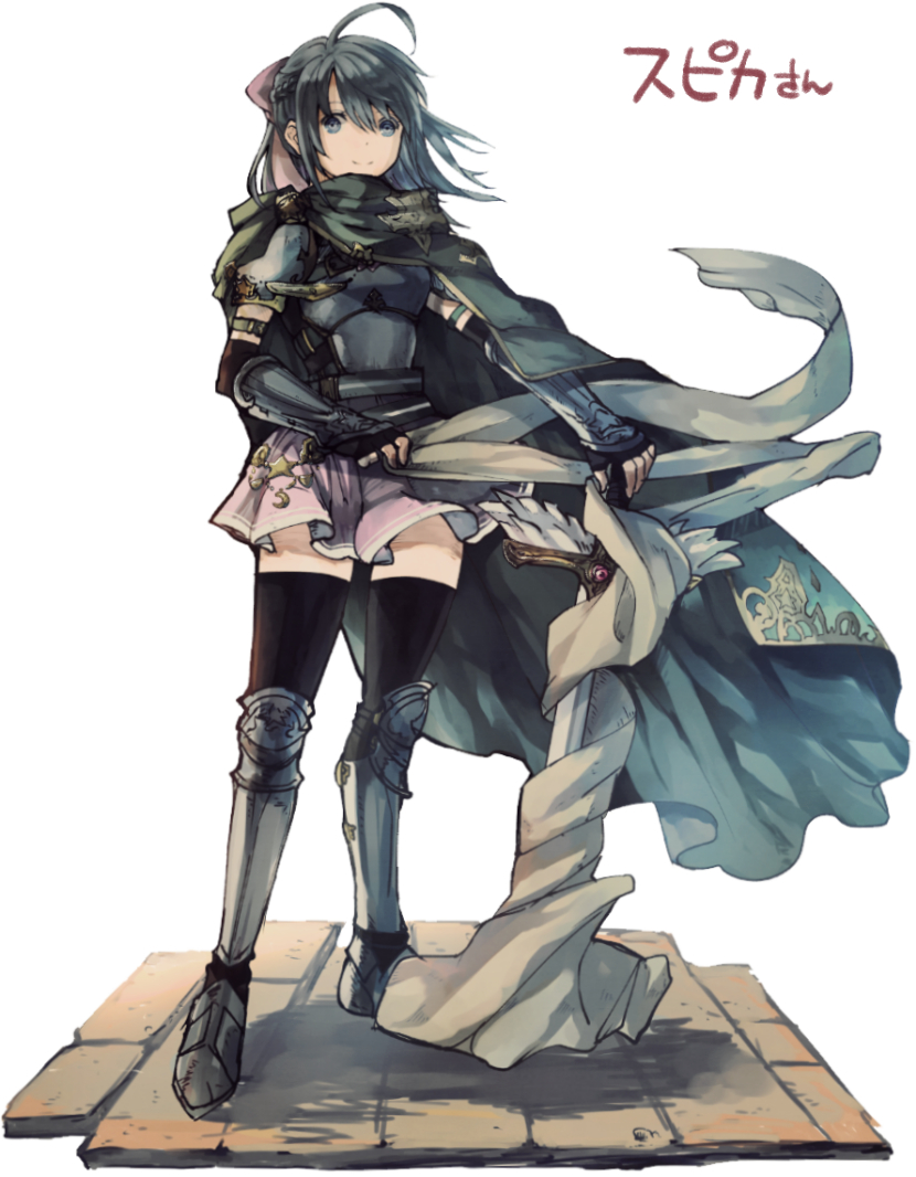 lord knight and spica parfait (ragnarok online) drawn by lala_(sputnik)