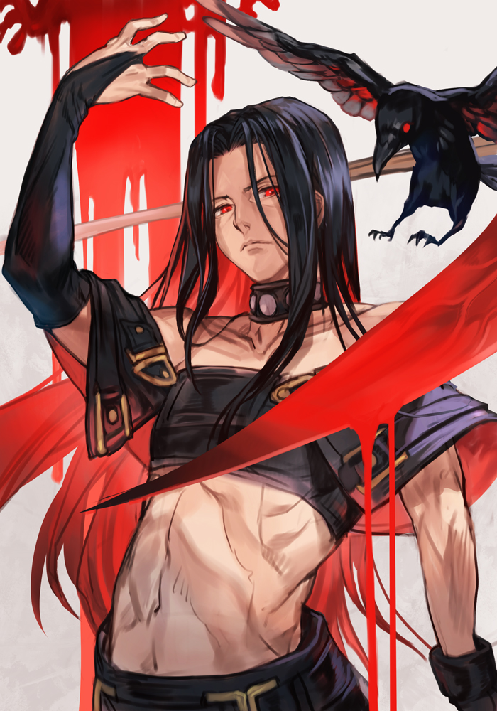 testament (guilty gear and 2 more) drawn by hungry_clicker