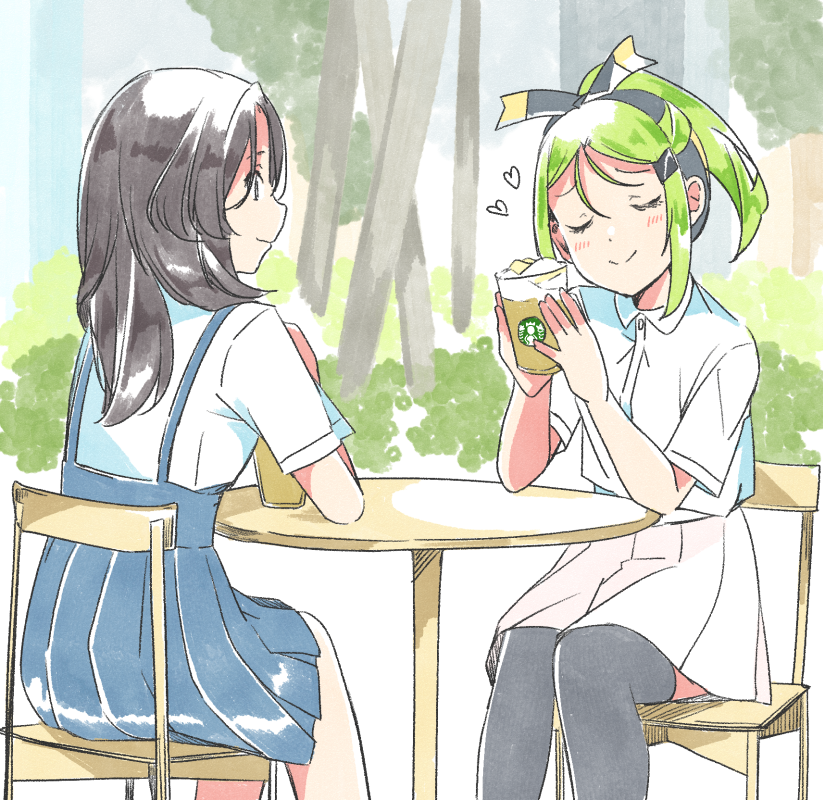 orihara sumika and kiryu touko (22/7 and 1 more) drawn by trefle_r